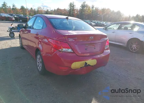 2016 Hyundai Accent Se из США, поврежденный, VIN KMHCT4AE9GU982549